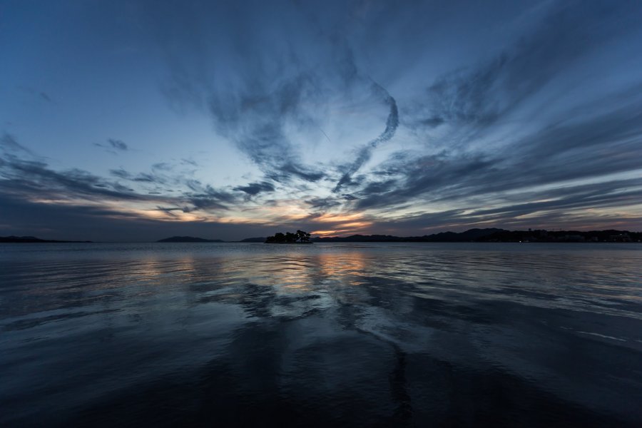 宍道湖夕陽